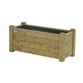 plantenbak hout houtenplantenbak recyclebaar bloemenbak stevig